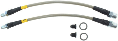 StopTech 12-13 BMW 335i SS Rear Brake Lines - RPL Performance