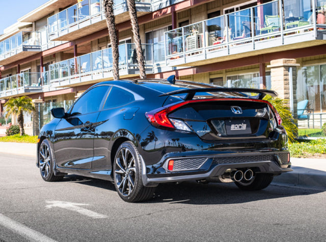 Borla 17-19 Honda Civic SI 1.5L Turbo MT S-Type 2.75in Cat-Back Exhaust - RPL Performance