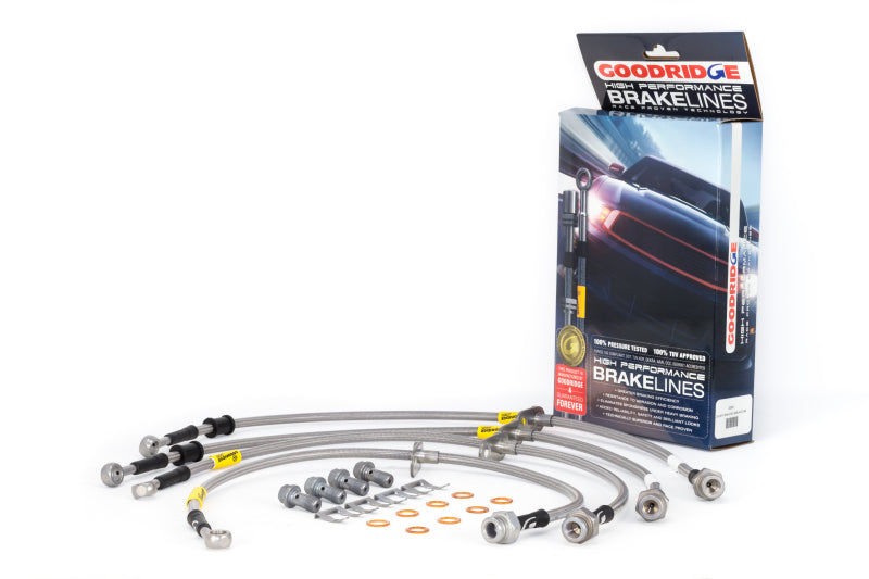 Goodridge 17-18 Honda Civic Hatchback SS Brake Lines - RPL Performance