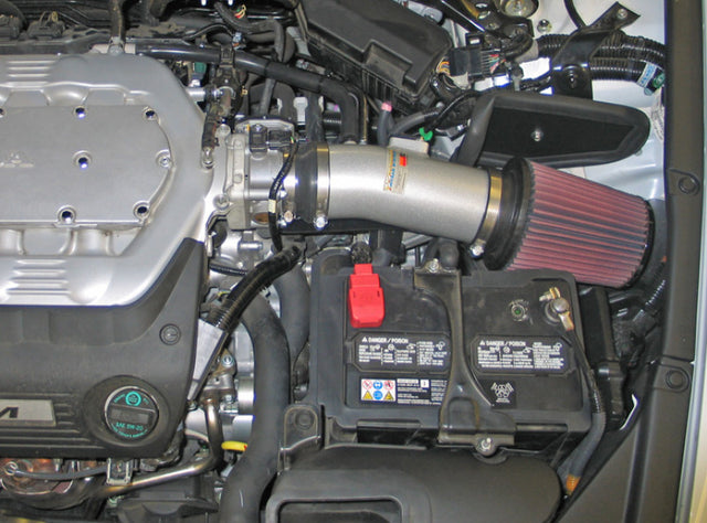 K&N 08 Honda Accord 3.5L-V6 Silver Typhoon Short Ram Intake - RPL Performance