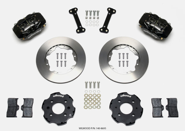 Wilwood Forged Dynalite Front Hat Kit 11.00in Integra/Civic w/Fac.240mm Rtr - RPL Performance