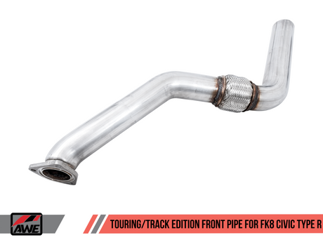 AWE Tuning 2017+ Honda Civic Type R Touring Edition Exhaust w/Front & Mid Pipe - Diamond Blk Tips - RPL Performance