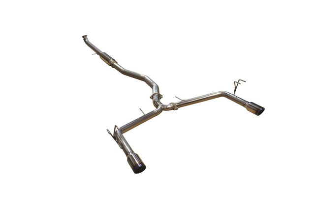 Injen 16-20 Honda Civic 1.5L Turbo 4Cyl (Sedan) 63mm SS Cat-Back Exhaust w/ Dual Burnt Titanium Tips - RPL Performance