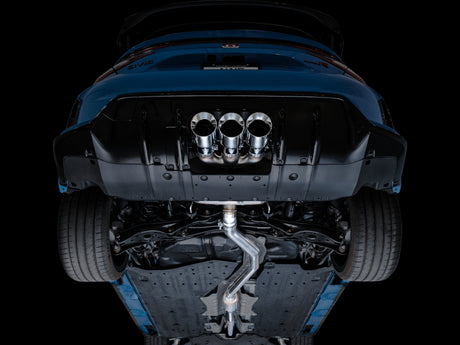 AWE Tuning 2023 Honda Civic Type R FL5 Touring Edition Exhaust w/ Triple Chrome Silver Tips - RPL Performance