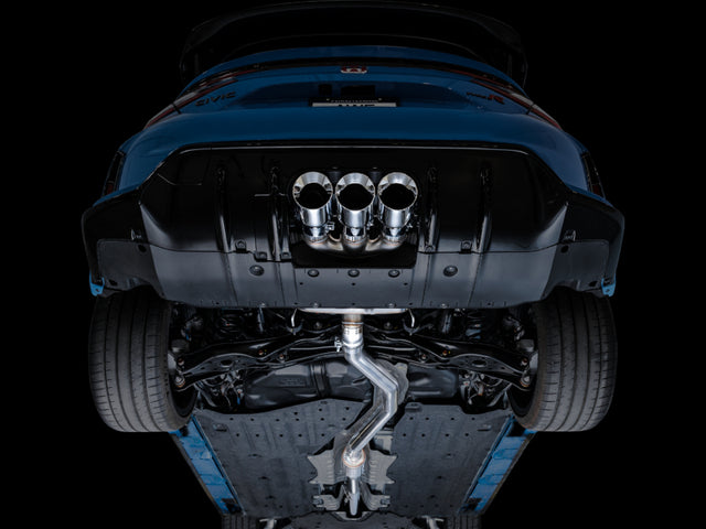 AWE Tuning 2023 Honda Civic Type R FL5 Touring Edition Exhaust w/ Triple Chrome Silver Tips - RPL Performance