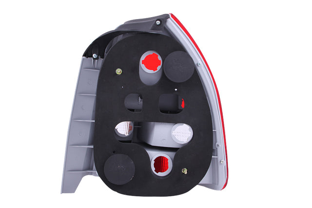 ANZO 1996-2000 Honda Civic Taillights Red/Smoke - RPL Performance