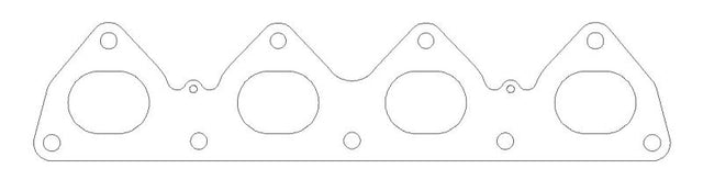 Cometic Honda All H22S 92-01 .030 inch MLS Exhaust Manifold Gasket 1.770 inch X 1.380 inch Port - RPL Performance