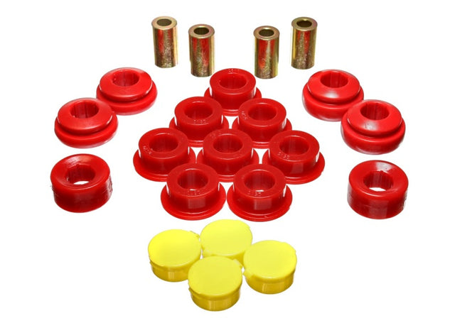 Energy Suspension 02-04 Acura RSX (includes Type S) Red Rear Control Arm Bushing Set - RPL Performance