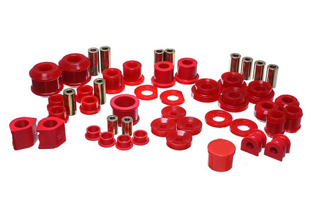 Energy Suspension 06-11 Honda Civic Si Red Master Bushing Set - RPL Performance