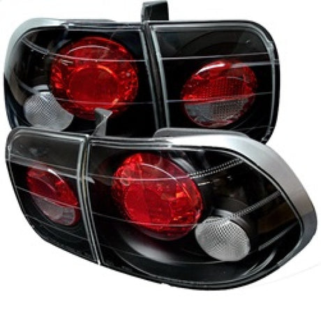 Spyder Honda Civic 96-98 4Dr Euro Style Tail Lights Black ALT-YD-HC96-4D-BK - RPL Performance