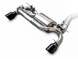 AWE Tuning BMW F22 M235i / M240i Touring Edition Axle-Back Exhaust - Diamond Black Tips (102mm) - RPL Performance