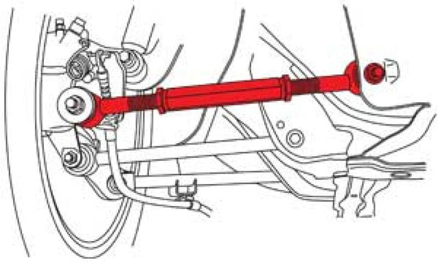 SPC Performance 99-08 Acura TL / 99-07 Honda Accord Rear Toe Arm - RPL Performance