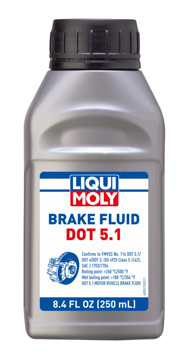 LIQUI MOLY 250mL Brake Fluid DOT 5.1 - RPL Performance