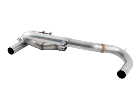 AWE Tuning BMW F3X 340i Touring Edition Axle-Back Exhaust - Chrome Silver Tips (102mm) - RPL Performance