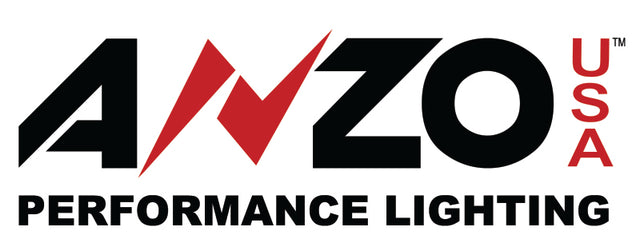 ANZO 1996-2000 Honda Civic Taillights Red/Smoke - RPL Performance