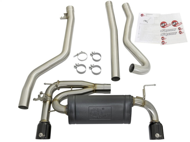 aFe MACHForce XP Exhausts Cat-Back SS 16-17 BMW 340i/iX 440i/iX (F3X) L6-3.0L (B58) w/Black Tips - RPL Performance