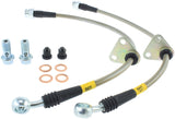 StopTech 00-05 Honda S2000 Rear SS Brake Lines