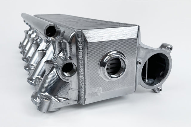 CSF Gen 2 B58 Race X Charge-Air-Cooler Manifold - Raw Billet Aluminum Finish - RPL Performance