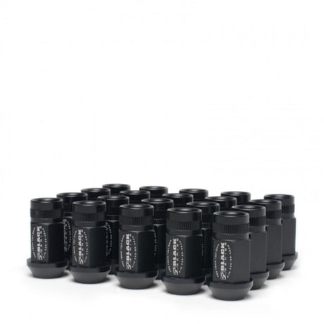 Skunk2 12 x 1.5 Forged Lug Nut Set (Black Series) (16 Pcs.) - RPL Performance