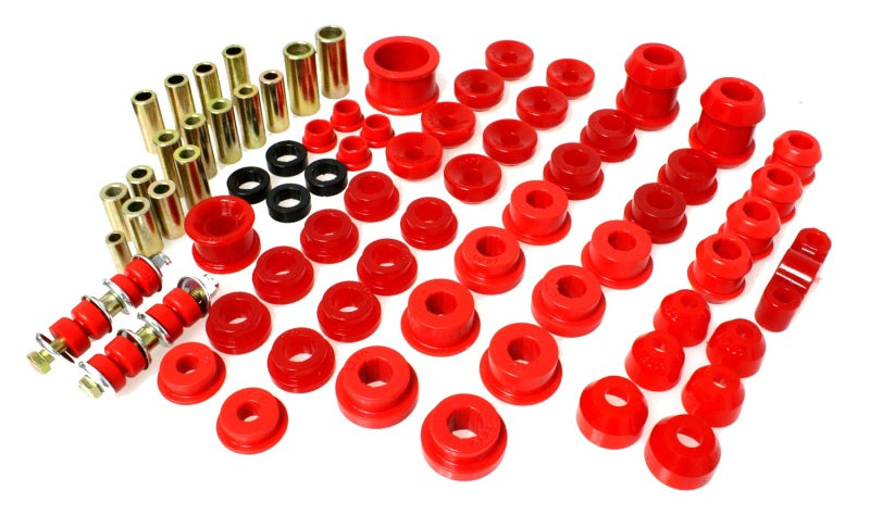 Energy Suspension 92-95 Honda Civic/CRX / 93-97 Honda Del Sol (including VTEC) Red Hyper-Flex Master - RPL Performance