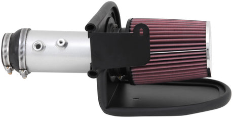 K&N 13-14 Honda Accord 3.5L V6 69 Series Typhoon Air Intake System - Silver Cold Air Intake Kit - RPL Performance