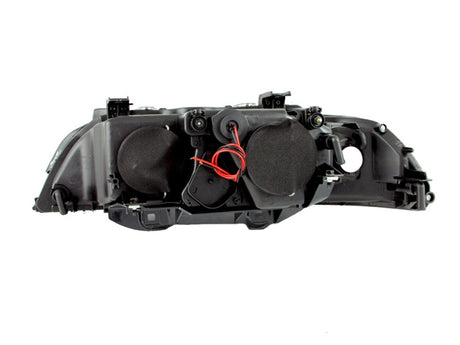 ANZO 1997-2001 BMW 5 Series Projector Headlights w/ Halo Black - RPL Performance