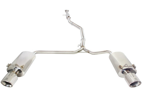 aFe Takeda Exhaust 304SS Dual Cat-Back w/ Polished Tips 13-17 Honda Accord LX/EX/EX-L Sedan L4 2.4L - RPL Performance