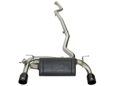 aFe MACHForce XP Exhausts Cat-Back SS 16-17 BMW 340i/iX 440i/iX (F3X) L6-3.0L (B58) w/Black Tips - RPL Performance