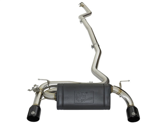 aFe MACHForce XP Exhausts Cat-Back SS 16-17 BMW 340i/iX 440i/iX (F3X) L6-3.0L (B58) w/Black Tips - RPL Performance