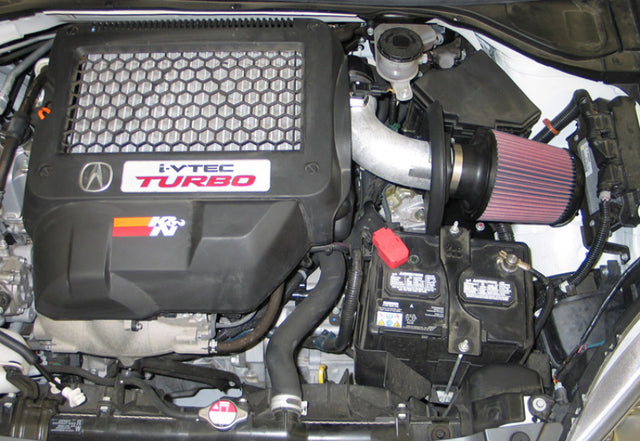 K&N 07-08 Acura RDX L4-2.3L Silver Typhoon Short Ram Intake - RPL Performance