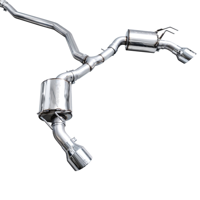 AWE Tuning 22+ Honda Civic Si/Acura Integra Touring Edition Catback Exhaust - Dual Chrome Silver Tip - RPL Performance