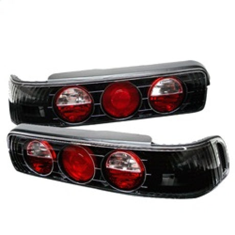 Spyder Acura Integra 90-93 2Dr Euro Style Tail Lights Black ALT-YD-AI90-BK - RPL Performance