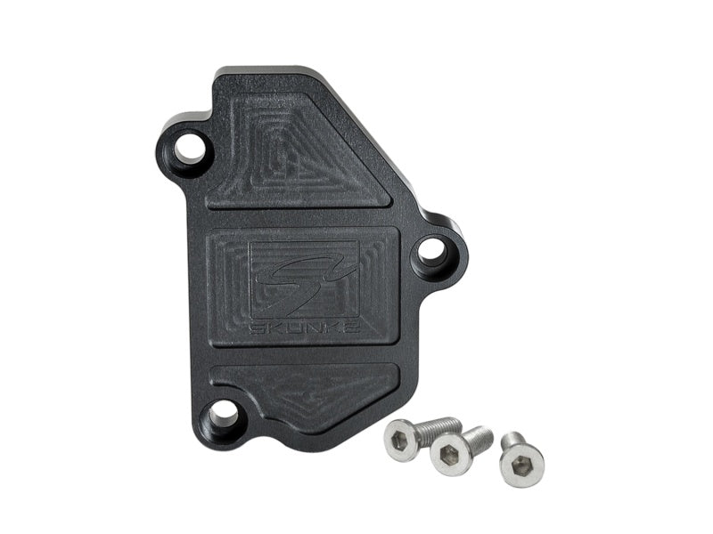 Skunk2 B-Series VTEC Black Anodized Block Off Plate - RPL Performance