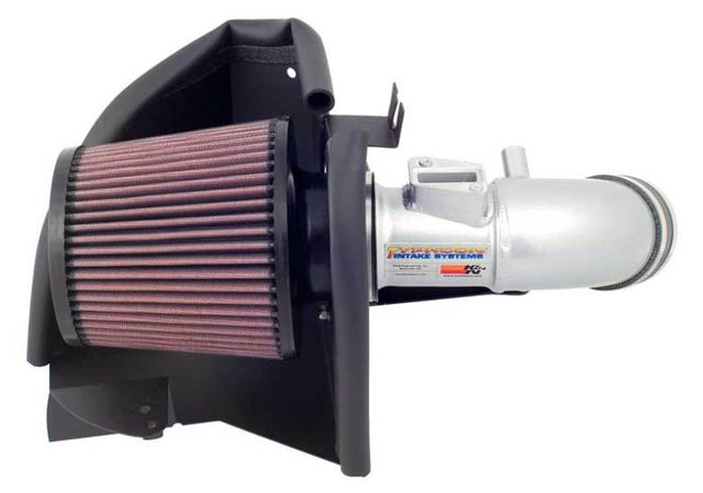 K&N 06-09 Civic 1.8L Silver Typhoon Short Ram Intake - RPL Performance