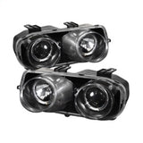 Spyder Acura Integra 94-97 Projector Headlights LED Halo -Black High H1 Low 9006 PRO-YD-AI94-HL-BK - RPL Performance