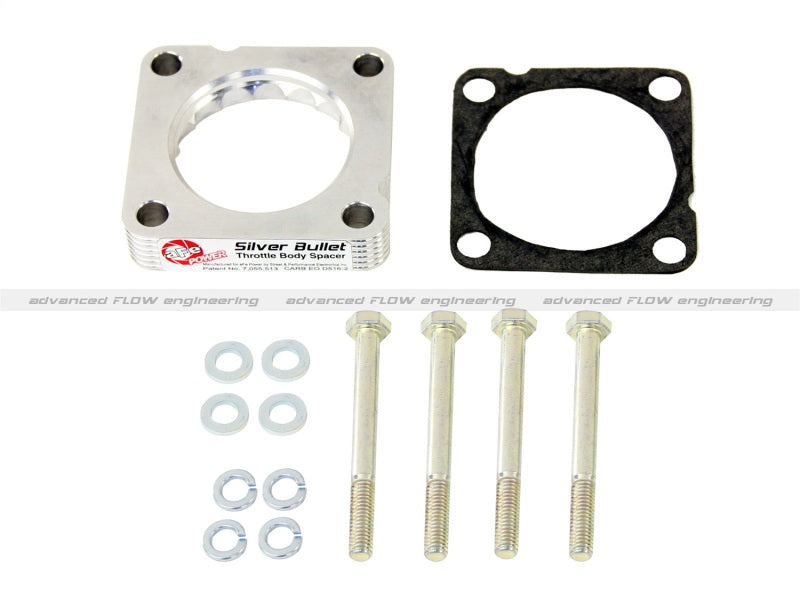 aFe Silver Bullet Throttle Body Spacer 12 Honda Civic Si / 08-12 Honda Accord / 09-12 Acura TSX - RPL Performance