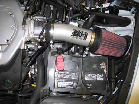 K&N 08 Honda Accord 3.5L-V6 Silver Typhoon Short Ram Intake - RPL Performance