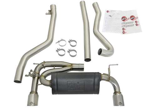 afe POWER MACH Force-Xp 16-17 BMW 340i/340ix/ 3.0L 304 SS Cat-Back Exhaust System - RPL Performance