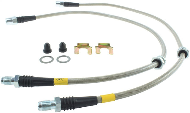 StopTech 2012 BMW 335i Front SS Brake Lines - RPL Performance