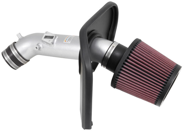 K&N 2013-14 Honda Accord 2.4L L4 69 Series Typhoon Air Intake System - Silver Cold Air Intake Kit - RPL Performance