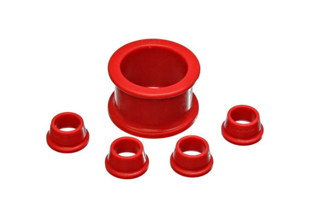 Energy Suspension 96-00 Honda Civic/CRX / 99-00 Honda Civic Si Red Power Steering Rack Bushing Set - RPL Performance