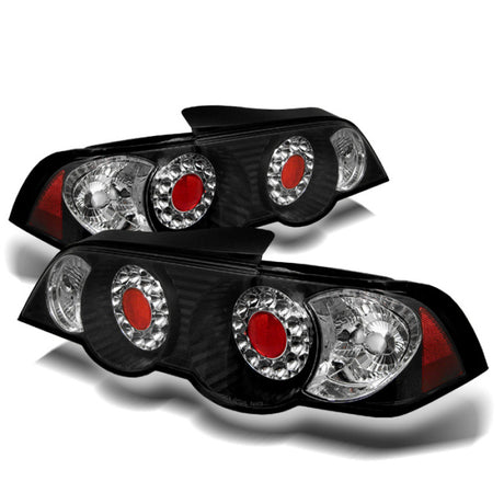 Spyder Acura RSX 02-04 LED Tail Lights Black ALT-YD-ARSX02-LED-BK - RPL Performance