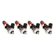 Injector Dynamics 1700cc Injectors - 48mm Length - Mach Top to 11mm - S2000 Low Config (Set of 4) - RPL Performance