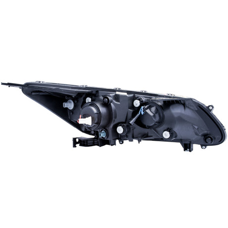 ANZO 2013-2015 Honda Accord Projector Headlights w/ U-Bar Black - RPL Performance