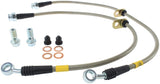 StopTech 02-05 Honda Civic Stainless Steel Front Brake Line Kit