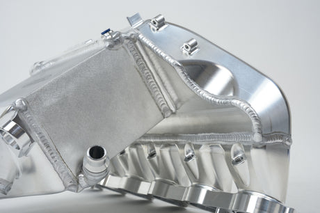 CSF BMW M2/M3/M4 S58 Comp &amp; Non-Comp (G8X) Charge-Air Cooler Manifold - Raw Billet - RPL Performance