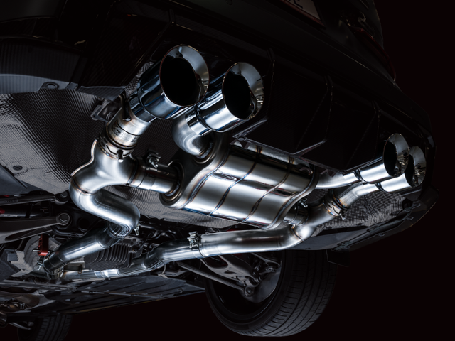 AWE SwitchPath Catback Exhaust for BMW G8X M3/M4 - Chrome Silver Tips - RPL Performance