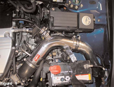 Injen 03-07 Accord 4 Cyl. LEV Motor Only (No MAF Sensor) Black Cold Air Intake - RPL Performance