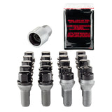 McGard 5 Lug Hex Install Kit w/Locks (Cone Seat Bolt) M14X1.25 / 17mm Hex / 27.5mm Shank L. - Black - RPL Performance