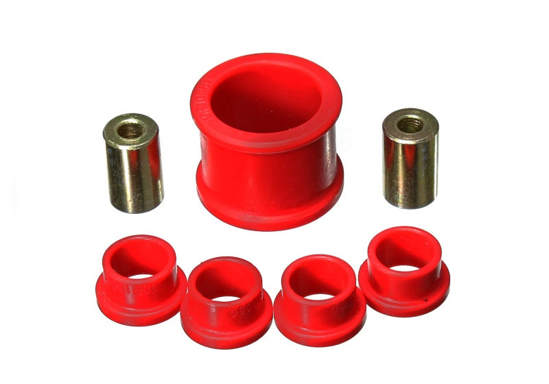 Energy Suspension 06-11 Honda Civic Si Red Power Steering Rack Bushing Set - RPL Performance